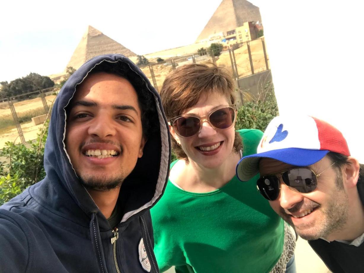 Studio Farida Pyramids View Kafret el-Gabal Eksteriør billede