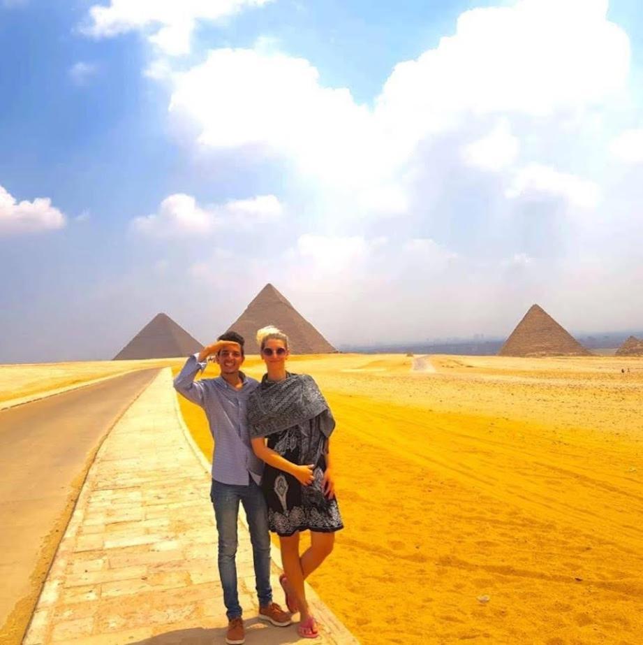 Studio Farida Pyramids View Kafret el-Gabal Eksteriør billede