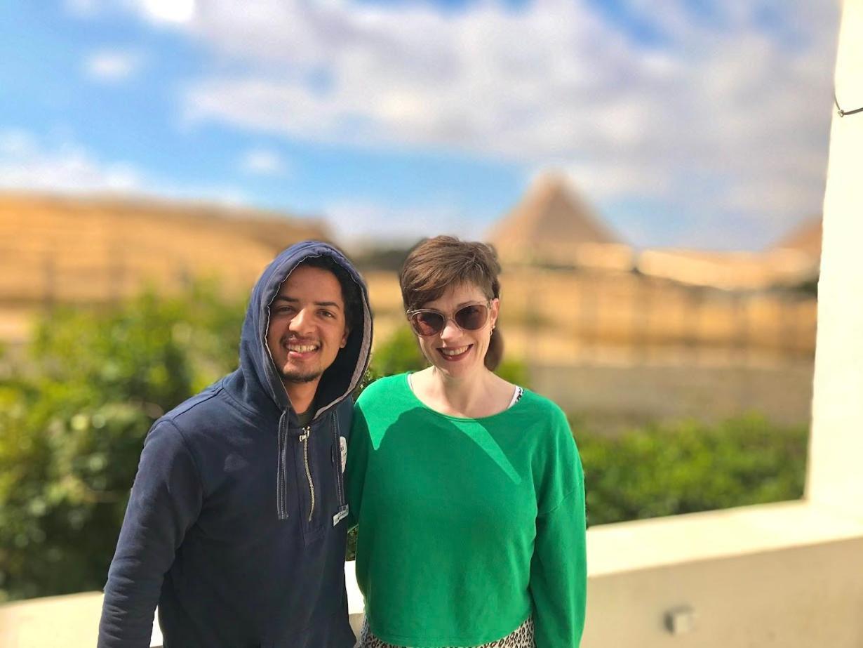 Studio Farida Pyramids View Kafret el-Gabal Eksteriør billede